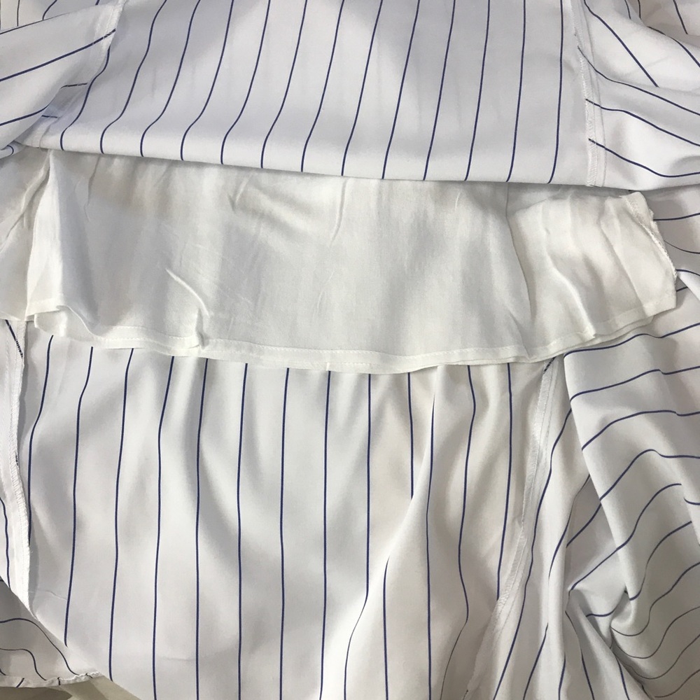 J.O.A. Striped Fit-and-Flare Midi Skirt - Picture 5 of 6